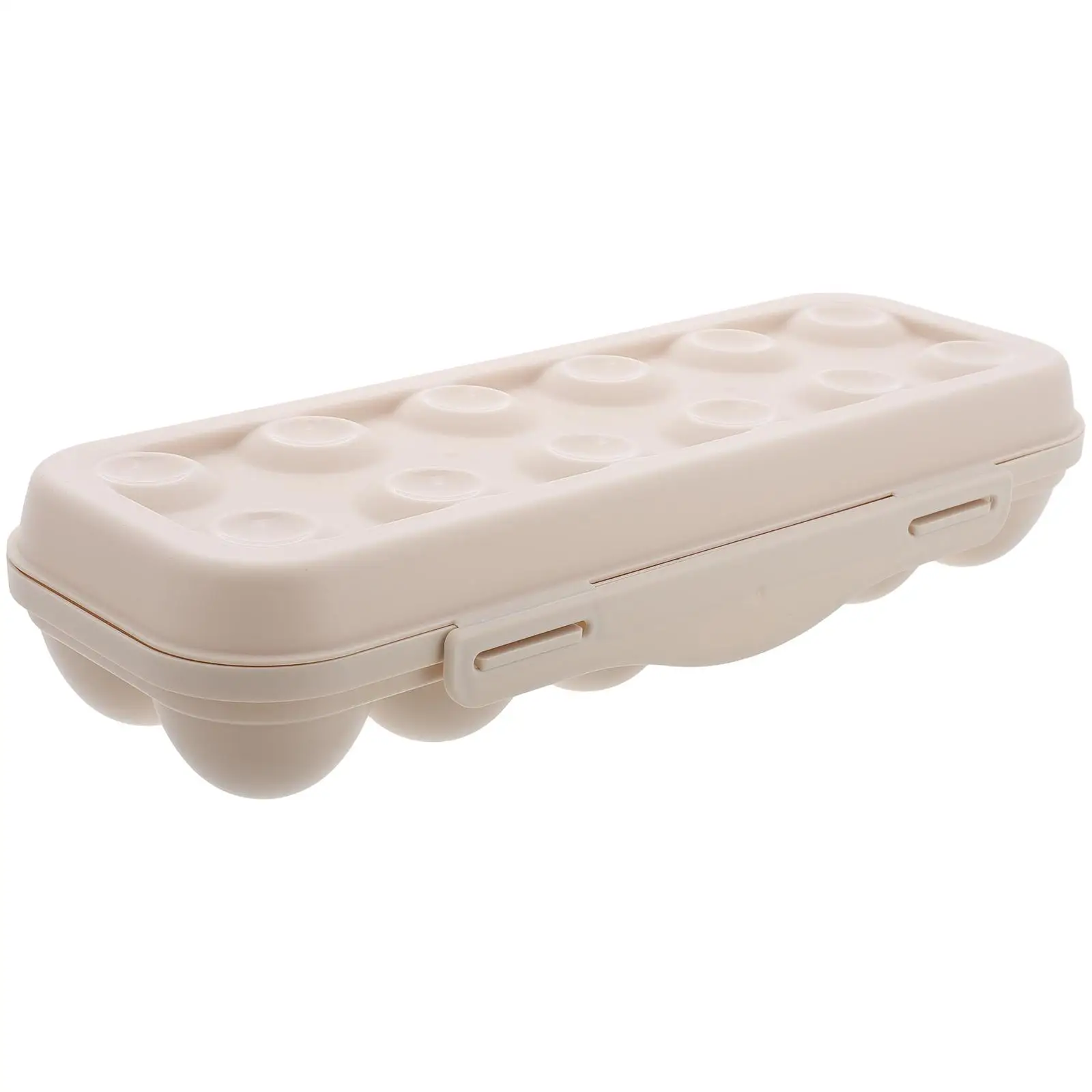 

Eggs Storage Box Fridge Organizer Fresh Holder Essentials Chicken White for