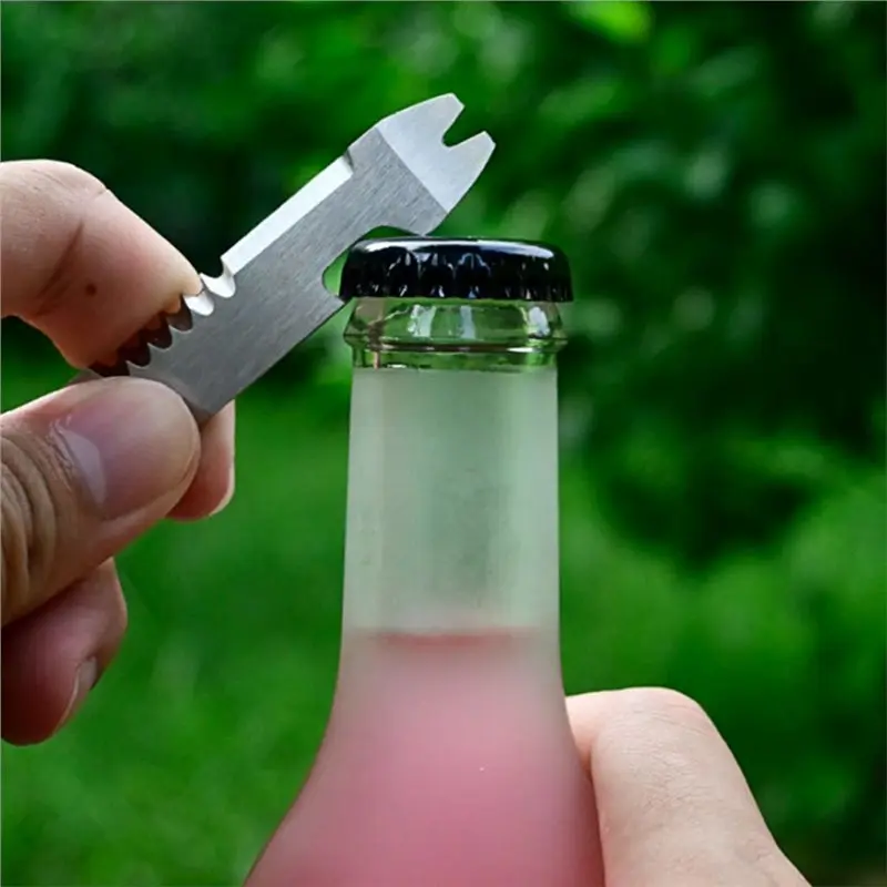 ABAG الفولاذ المقاوم للصدأ متعدد الوظائف قضيب رفع مفتاح ربط سداسي صغير أداة خارجية متعددة الوظائف