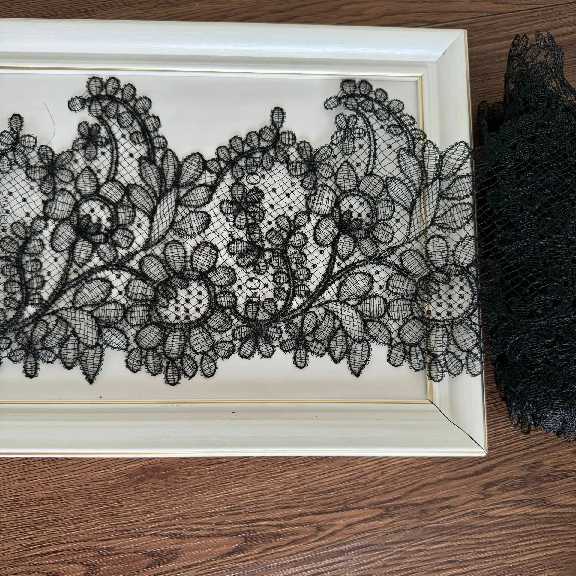 High Quality Fish Wire Lace Bride Gown Headpiece Accessory DIY Accessory Women Sweater Decoration Flower Strip