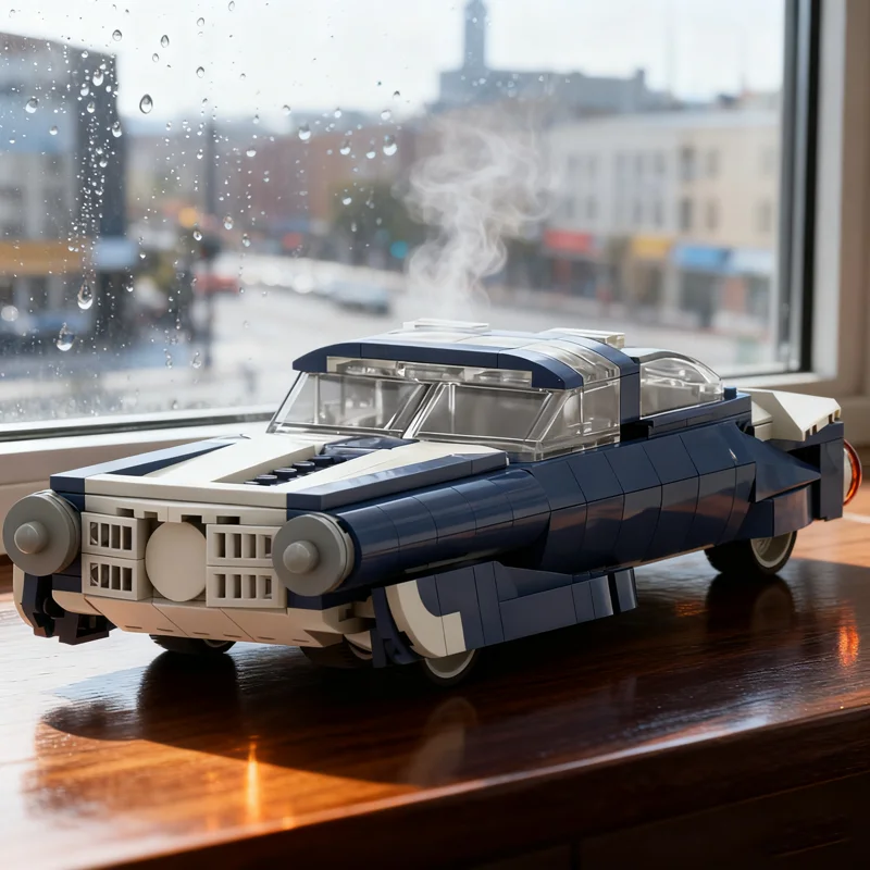 

397 деталей MOC: Конструктор «Фантастический команда» — Первые шаги к Фантастикару, модель супергероев, строительные блоки, рождественские подарки, игрушки-конструкторы, кирпичики