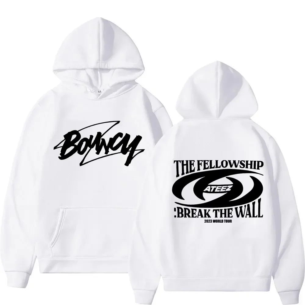 

Ateez Band Album Tour Hoodie Men Women Fashion Trend Long Sleeve Sweatshirt Autumn Hip Hop Vintage Oversized Hoodies Streetwear