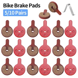 5/10Pairs Bike Brake Pads Hydraulic Disc Ceramics Brake Resin Semi Metal MTB Bicycle Brake Pad Quiet Ceramic Cycling Bike Part