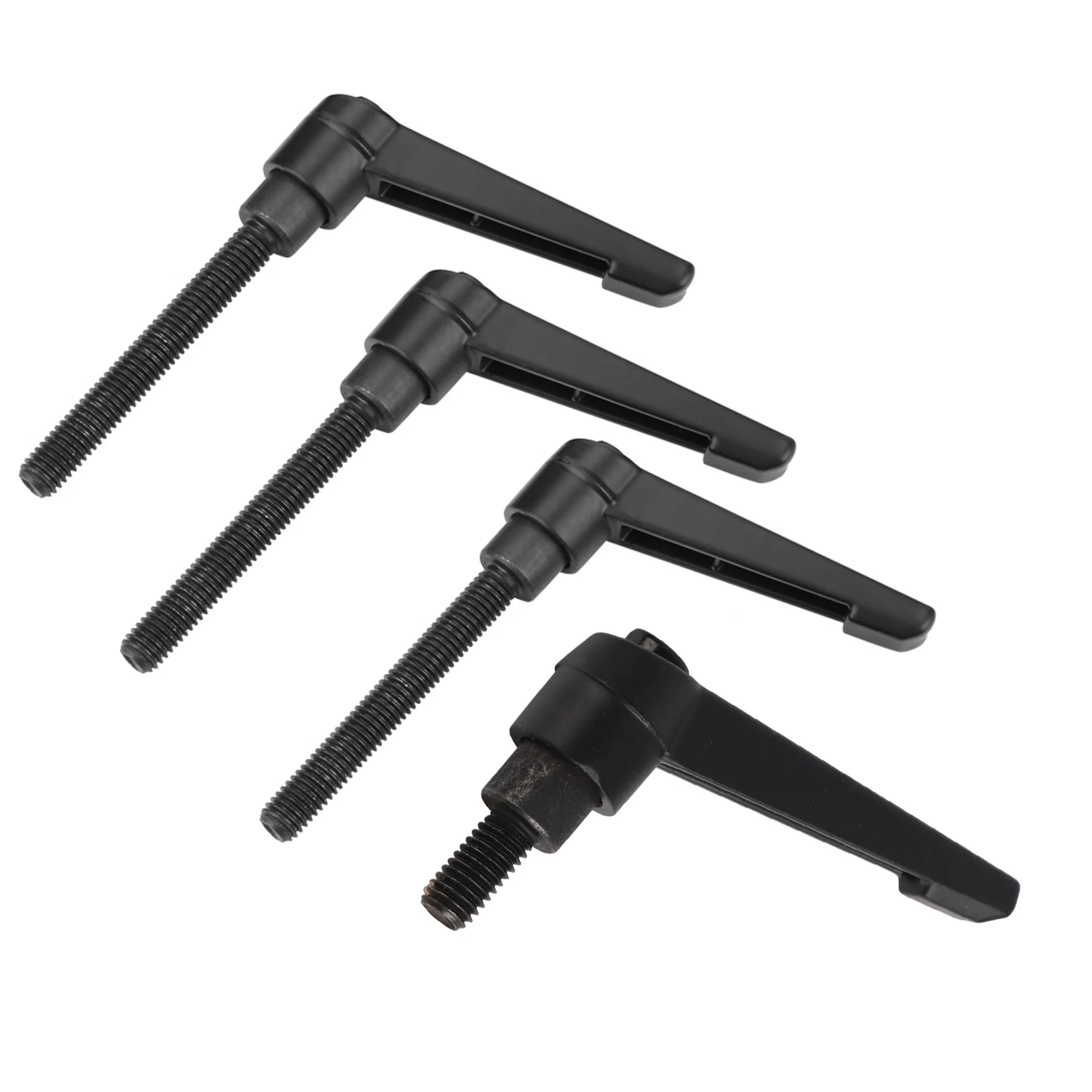 メスネジ固定ハンドル 金属製マシンノブ 調整可能な固定ハンドル M8 オスネジ オスネジ調整可能なハンドル