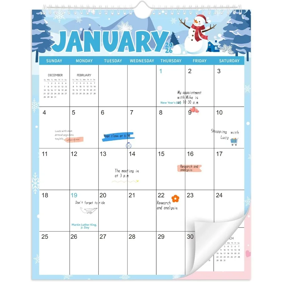 Wall Calendar 2026-… - image