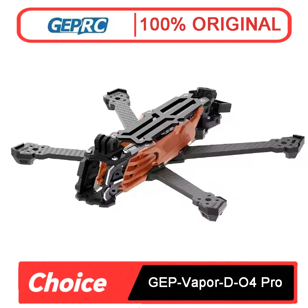 

GEPRC GEP-Vapor-D O4 Pro Frame D5 D6 5/6 дюймов Дрон из углеродного волокна RC FPV Квадрокоптер Вертолет