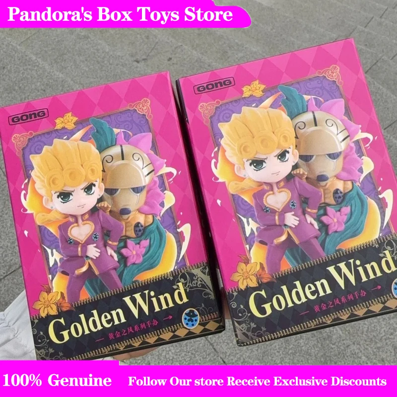 

Original Pop Mart Gong Jojo'S Bizarre Adventure Golden Wind Series Blind Box Ornaments Doll Mystery Box Birthday Gifts For Lover