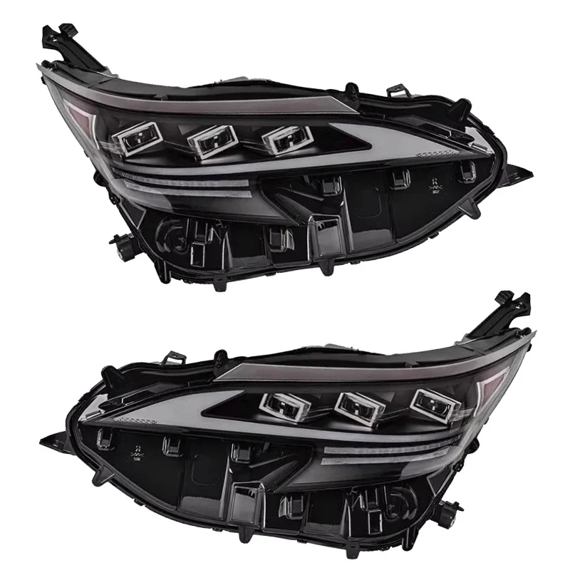 For Sienna 2021 2022 Front Head Light Car Accessories Upgrade LED Head Assembly DRL