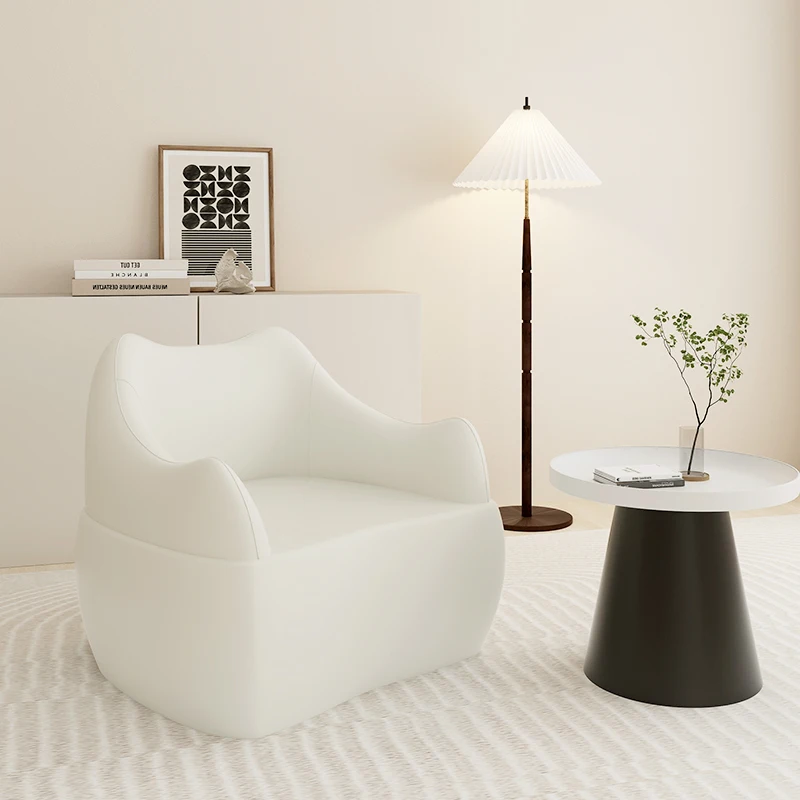 

Oudi's internet celebrity light luxury single person household sofa and chair negotiation reception designer single