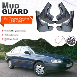 4 pcs For Toyota Carina E Caldina MK9 T190 1993~1997 1993 1995 Mudflap Splash Guards Mud Flap Mudguards Fender Front Accessories