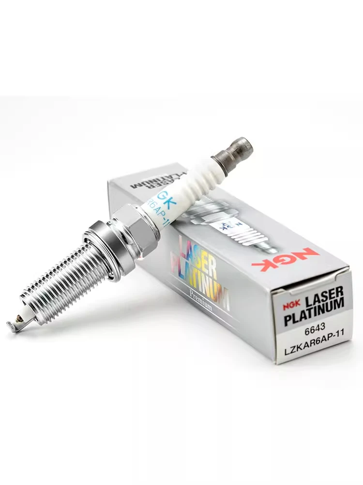 1Pcs 6643 LZKAR6AP11 NGK Platinum Spark Plug for NISSAN SUNNY QASHQAI SYLPHY TIIDA X-TRAIL LANNIA HR16DE MR18DE MR20DE HR15DE