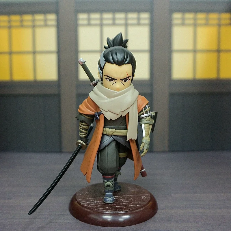 Original Anime Action Figure Sekiro Shadows Die Twice Garage Kit Wolf Emma Sekiro Collectible Pvc Model Ornaments Toy Xmas Gifts