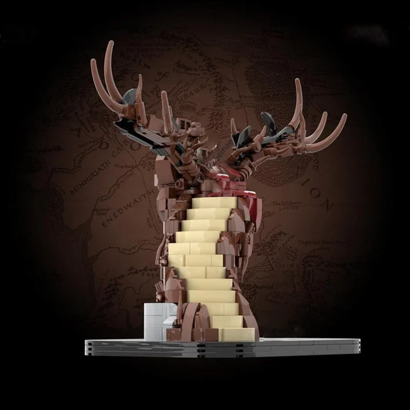 

825pcs Hobbit Lord Rings Thranduil's Throne Building Blocks Model Action Figure DIY Toys For Children Education Gifts