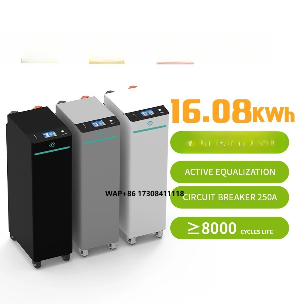Lifepo4 Battery Energy Storage System 15kw 16kwh Solar Home System