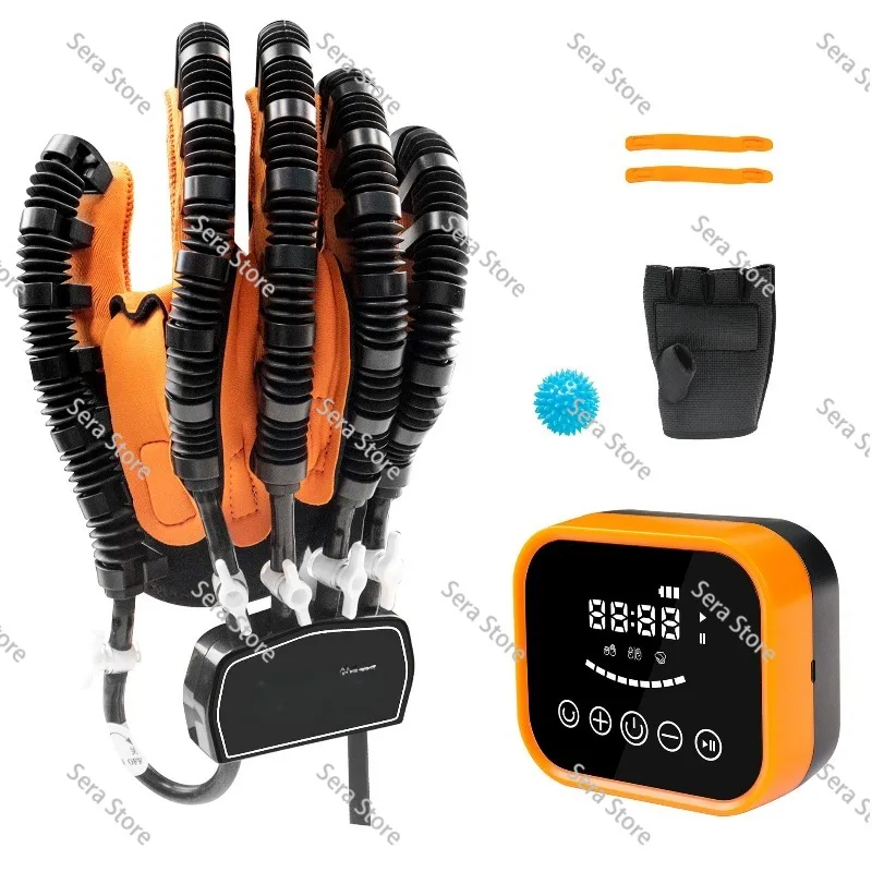 Rehabilitation stroke hand training gloves hemiplegia five fingers electric massage hemiplegia exercise equipment