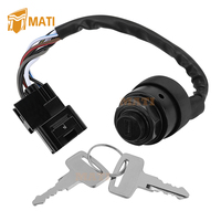 M MATI Ignition Key Switch for 2017-2023 Kawasaki Mule PRO FX/FXT/FXR/DX/DXT Teryx KRX 1000 27005-0643 27005-0644