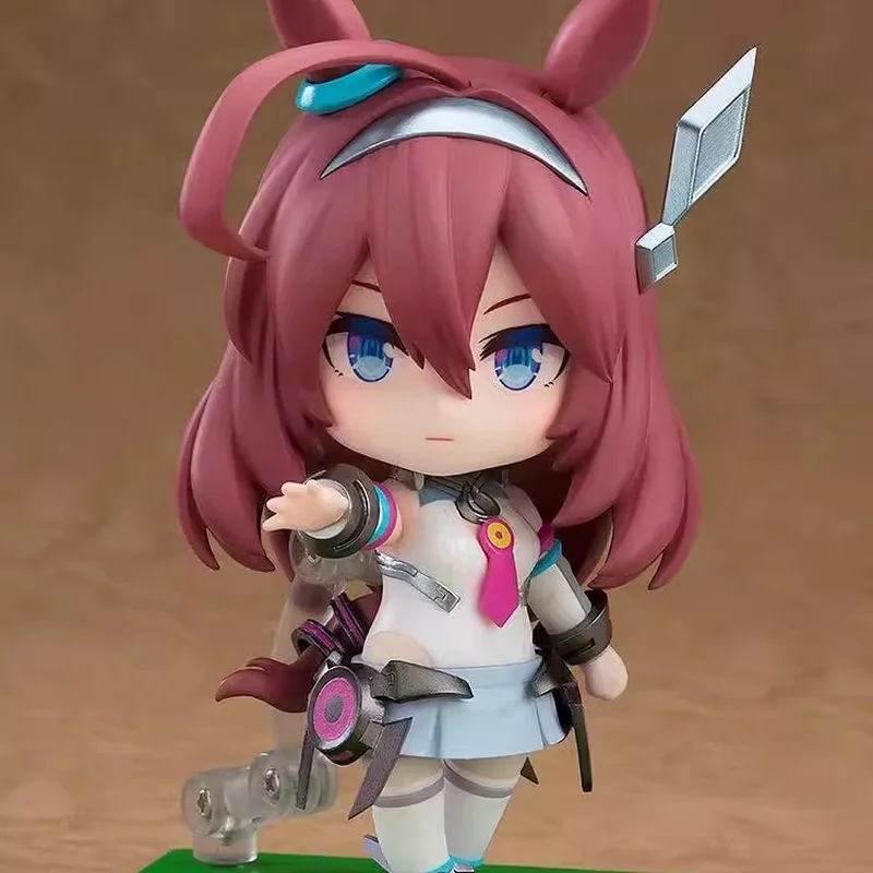 

#2665 Uma Musume Pretty Derby Miho Bourbon Q Figure Desktop Ornament Anime Collectible Decor Gift Game Fans Home Tabletop