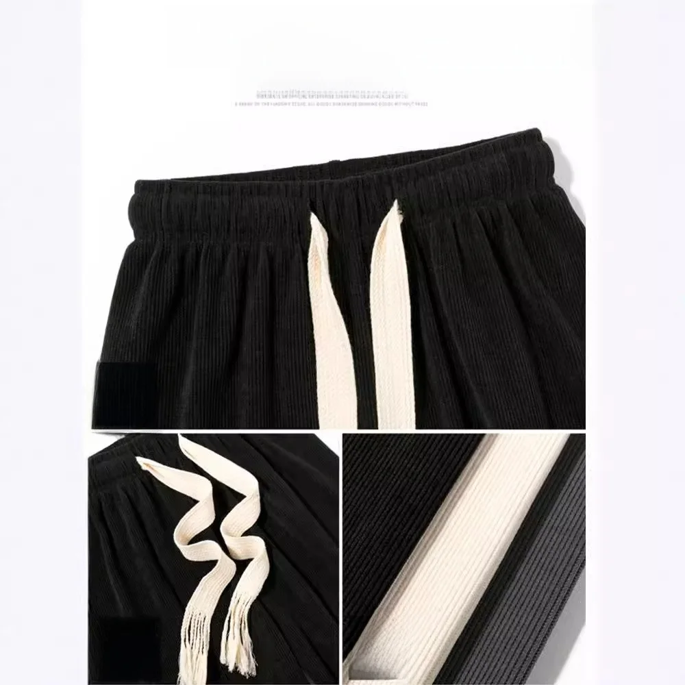 Dstring Wide Leg Pants Women's Spring Summer Thin New High Waist Loose Drapey Slimming Straight Casual Trousers