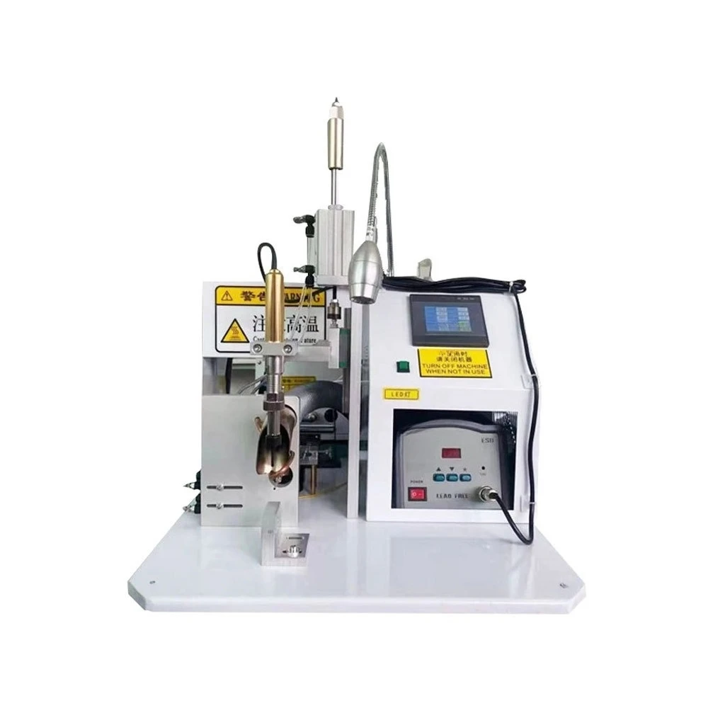 Semi-automatic soldering machine Foot-pedal USB circuit board light strip soldering machine Aviation plug Small automatic