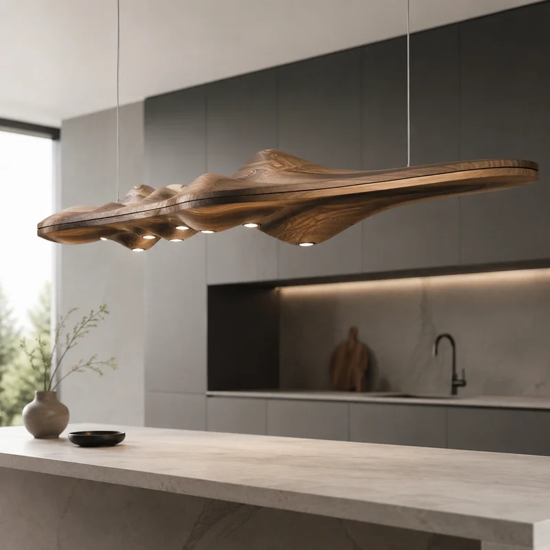 مصباح معلق للديكور الداخلي بتص - مراجعة Interior Design Kitchen Modern وسعره