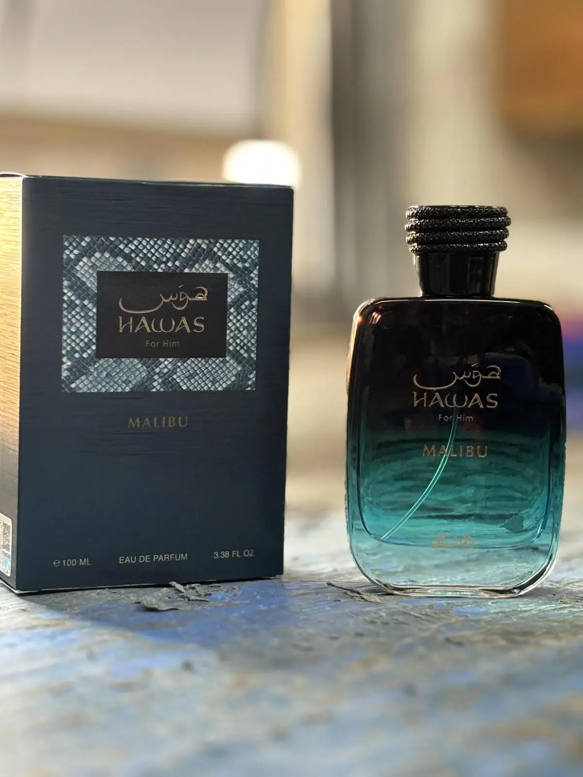 Rasasi Hawas Malibu For Him ED - Misting Bottle Fine recension och pris