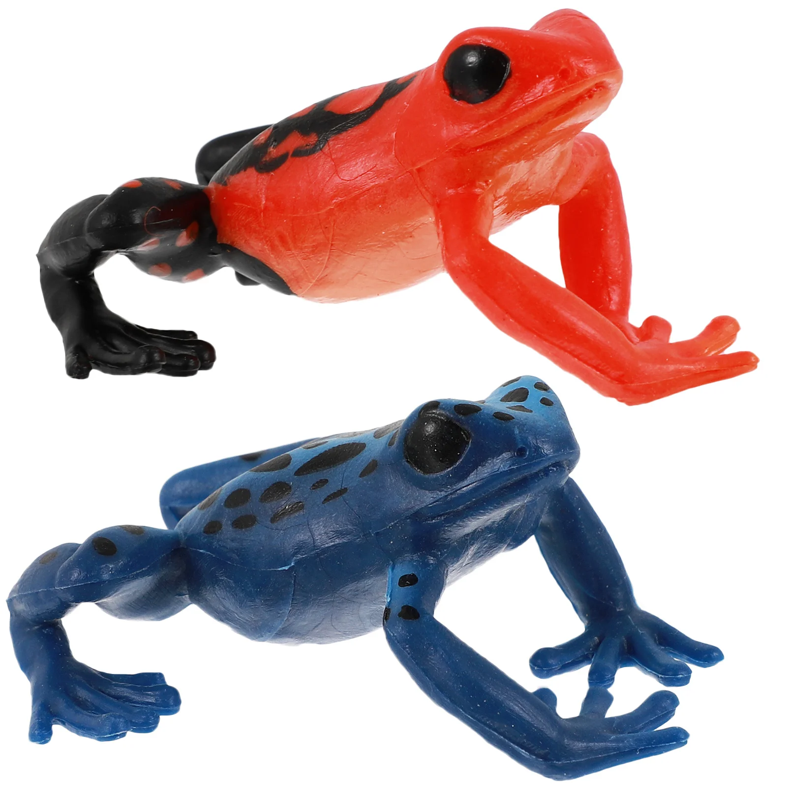 

2Pcs Frogs Decoration Craft Garden Ornament Outdoor Decorative Statue for Yard Home Office Wedding Party Window Display