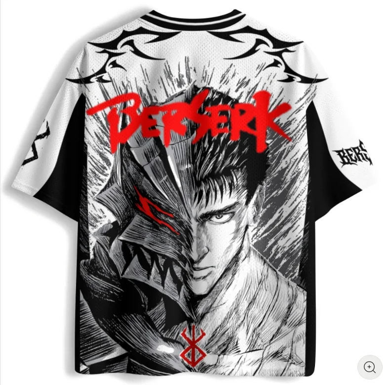 Dark Gothic Style Sword Style Legendary Adult Children Gus Bloody Pattern American Retro 3D Printed V-neck Short Sleeved Shirt