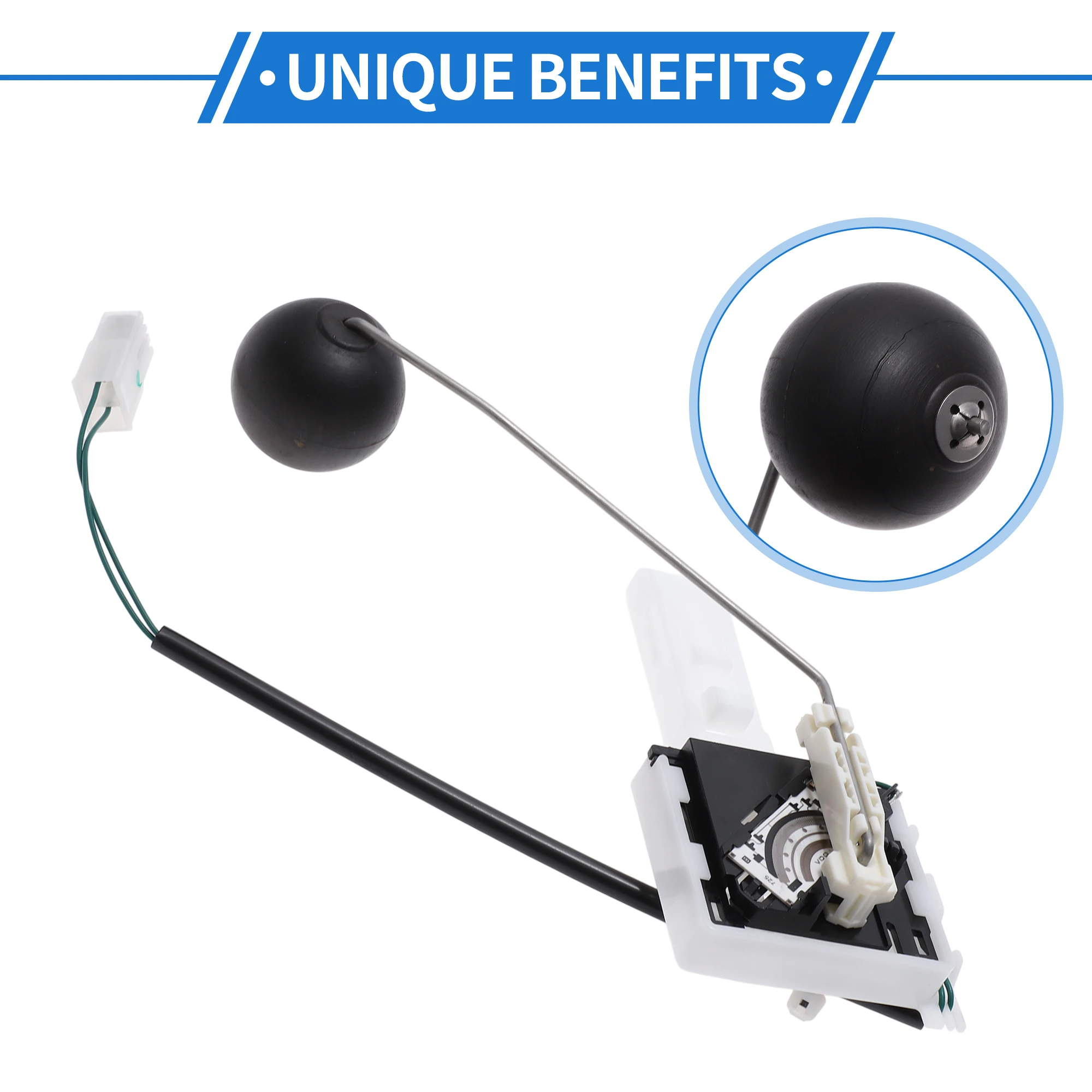 UXCELL 燃料タンク送信ユニット アウディ A4 用 No.7L0919673F 耐腐食性ハウジングと密閉コネクタ付き