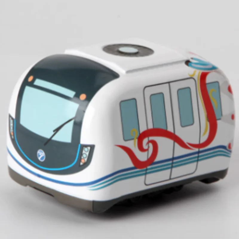 Cerca de 5cm de comprimento Ningbo Rail Transit Dragon Year Especial Q Edição Treno Modelo II Liga Subway Modelo Dragão Presente de Ano Novo para Crianças