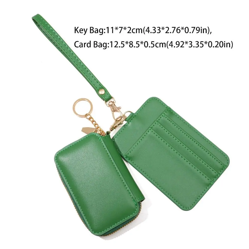 Casual Korean Style Women Short Wallet Purse Zipper Card Bag Short Clutch Multi-function Coin Pouch Outdoor