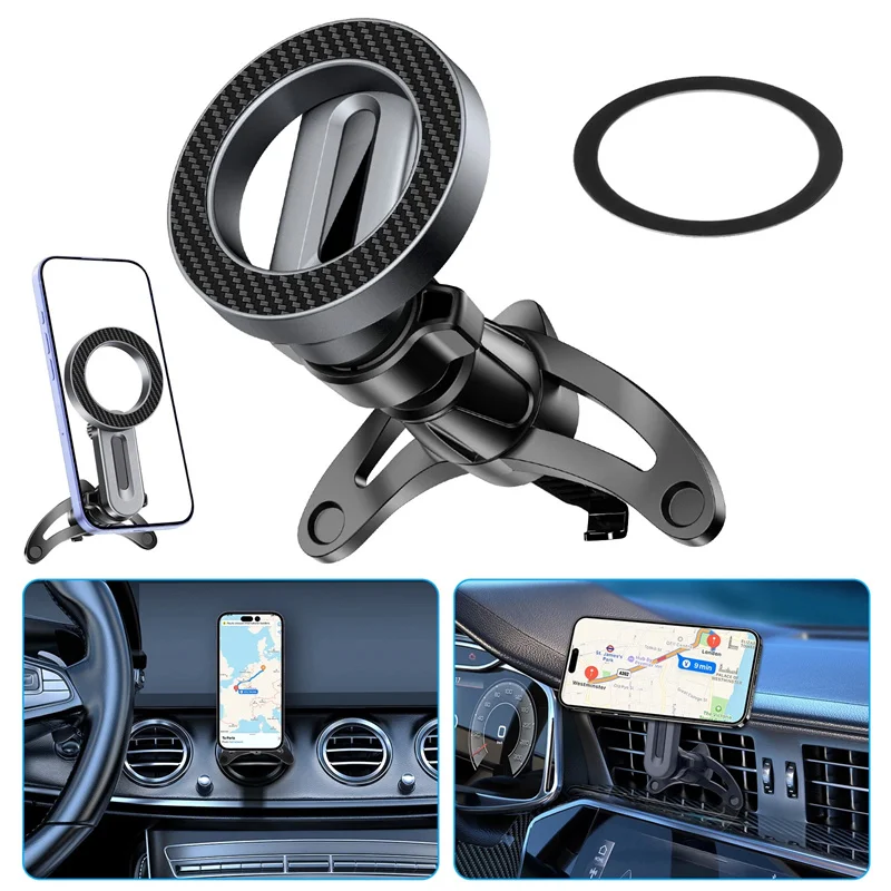 

For MagSafe Car Mount, Air Vent/Dashboard Magnetic Phone Holder For Car Phone Holder Mount For IPhone 16/16e/15/14/13/12/
