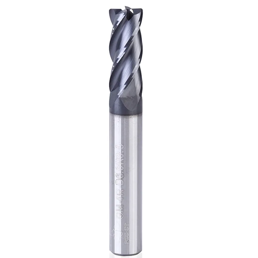 GM-4R-D12.0R3.0 ZCC.CT GM-4R Four edge circular arc end mill D12.0R3.0*12*30*75 4F Corner Rounding End Mills 4 Flutes End Mills