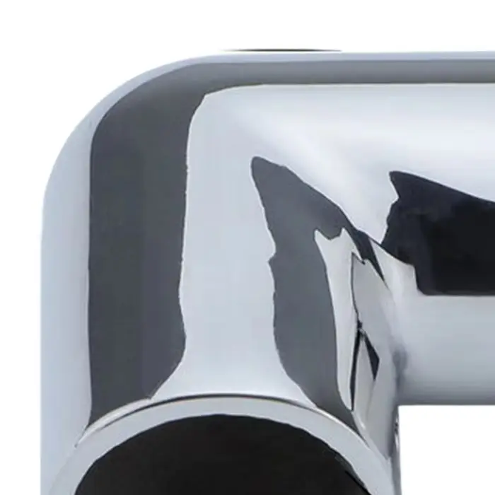 316 Stainless Steel 90 Degree Elbow Fitting 22mm 25mm 30mm 32mm 38mm Mirror Polished Pipe Connector For Marine Yacht Boat Canopy