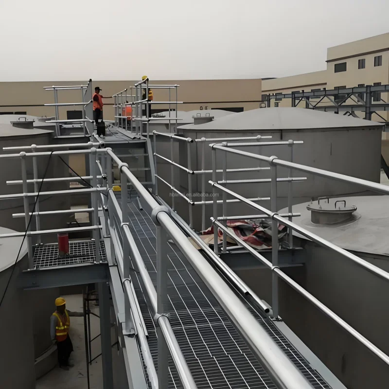 custom.Outdoor Stainless Steel Carbon Galvanized Powder Coated Ball Joint Handrail Stairs Balcony Safety Fence Long Service Life