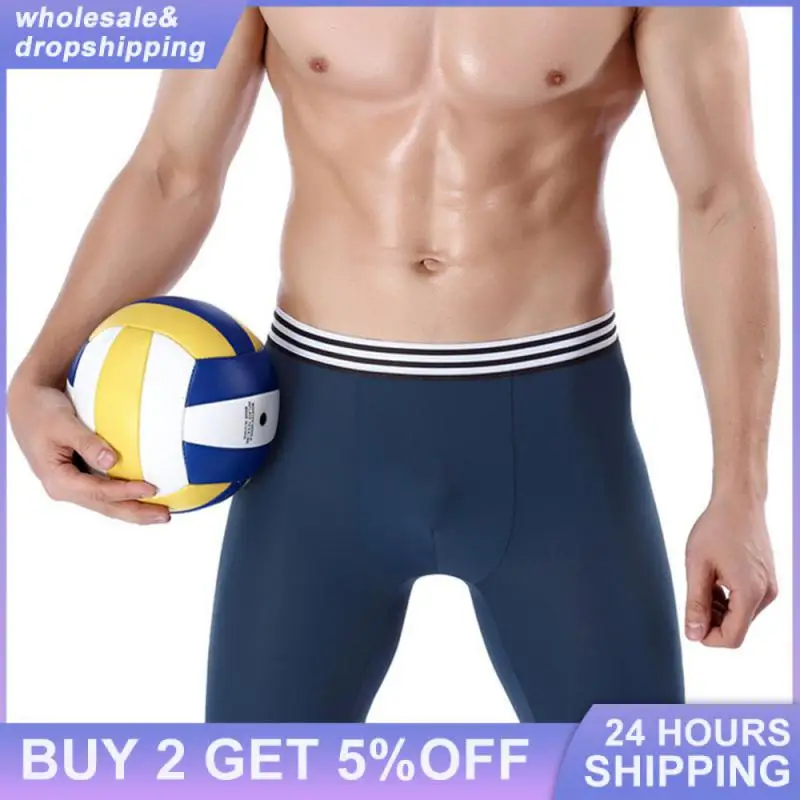 Boxer Briefs - Lengthen Noble Quality Comfortable Underwear Extended Underwear Quick Drying Large Size Soft Fashion Major