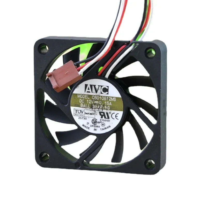 

New Cooler Fan for AVC C6010B12H 6010 12V 0.15A F6010B12MS Cooling Fan 60*60*10mm