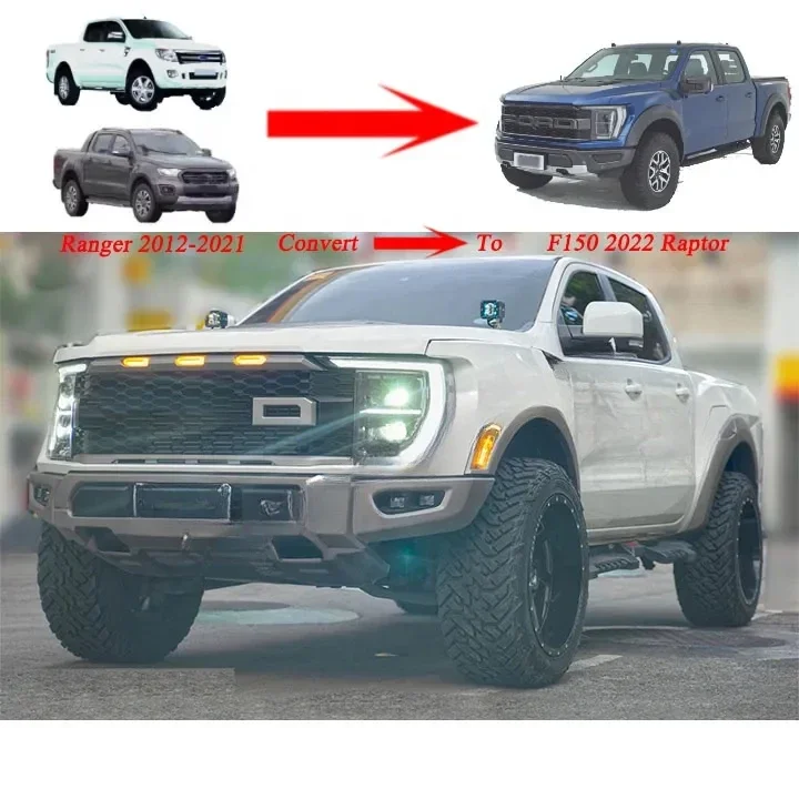 Hot Sale Bodykit for Ranger F150 Body Kit Upgrade 2022 Accessories 2016 for Ranger F150 Bodykit Shelby