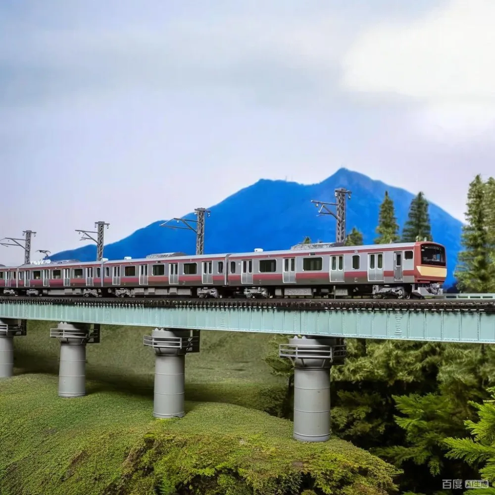 

KATO N 1/160 E531 Series Suburban Train Model Red Livery 10-car Set Limited Edition 10-965 10-954S Train Set Boys' Toy Gift