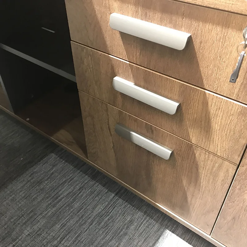 طاولة رئيس بسيطة وحديثة، مكتب مدير، زاوية واحدة على الطراز الصناعي، طاولة تحويل كبيرة، مكتب مشرف جديد، مكتب كمبيوتر #4