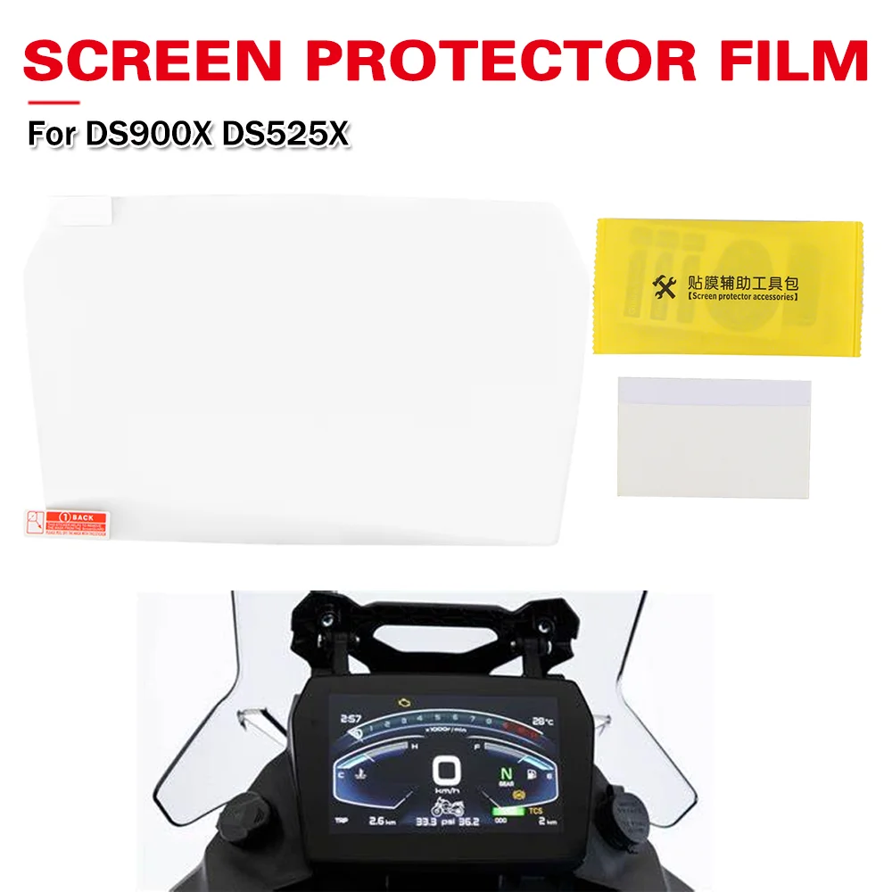 

For VOGE 900DSX 525DSX Motorcycle Screen Protector Display Instrument Film Dashboard Cluster Scratch Protection Accessories