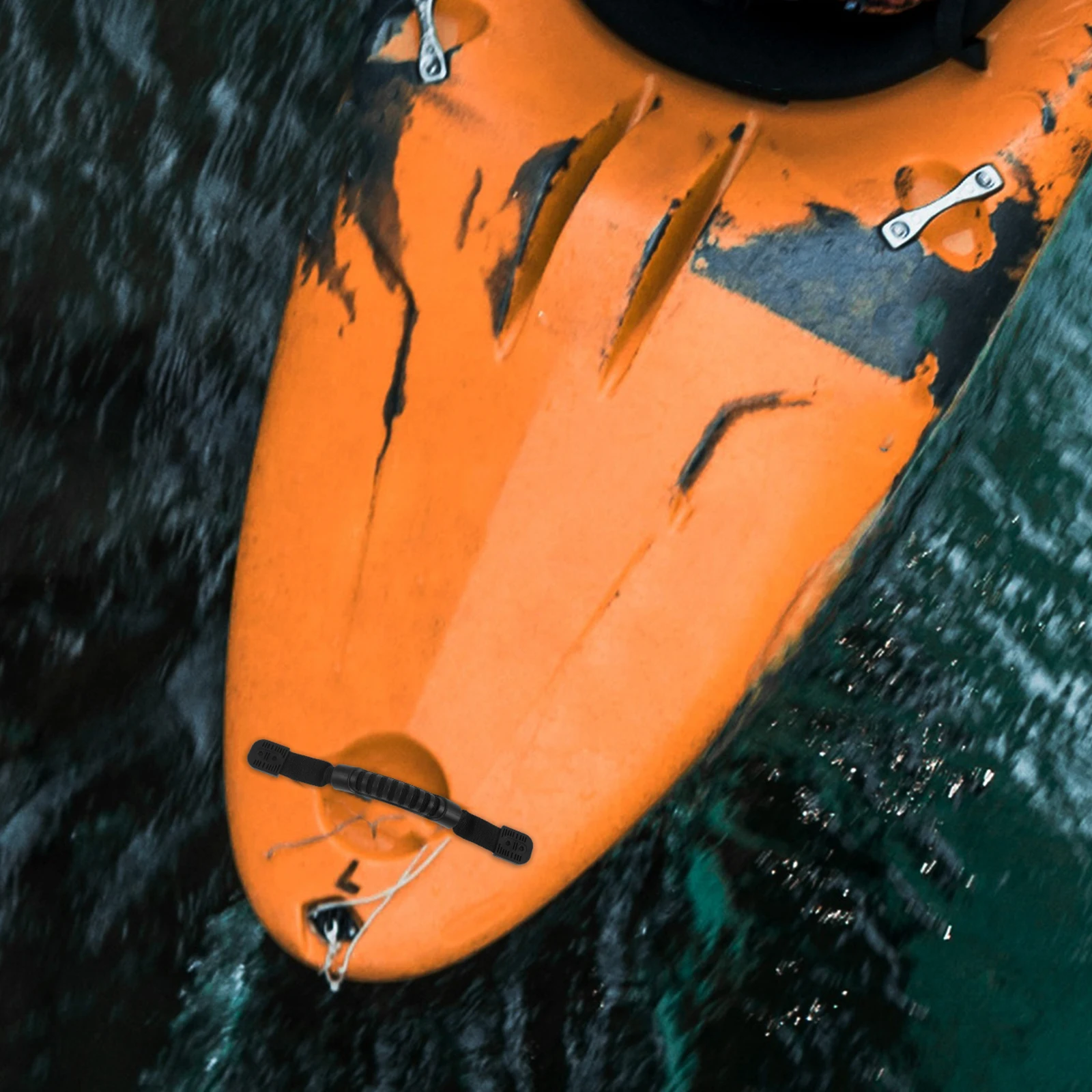 Wytrzymałe uchwyty do przenoszenia kajaka, kompatybilne z kanoe, pontonami, łódkami, pontonami dmuchanymi, łatwe w montażu, antypoślizgowe, akcesoria do łodzi.