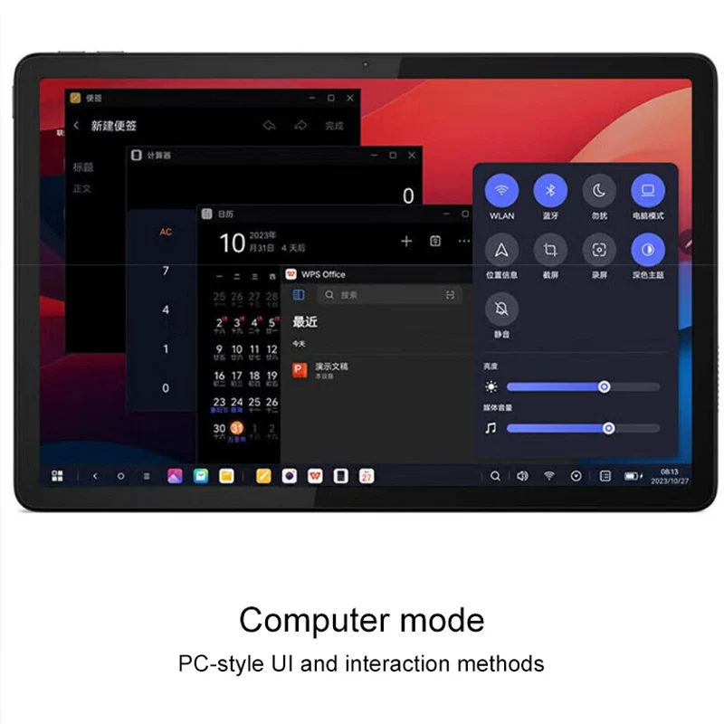 Tablet Lenovo Tab K10 M11 8Gb 128Gb Wifi Lte Mtk Helio G88 Versión Global Android 13, Pantalla de 11'' 90Hz, GPS, Batería de 7040 mAh