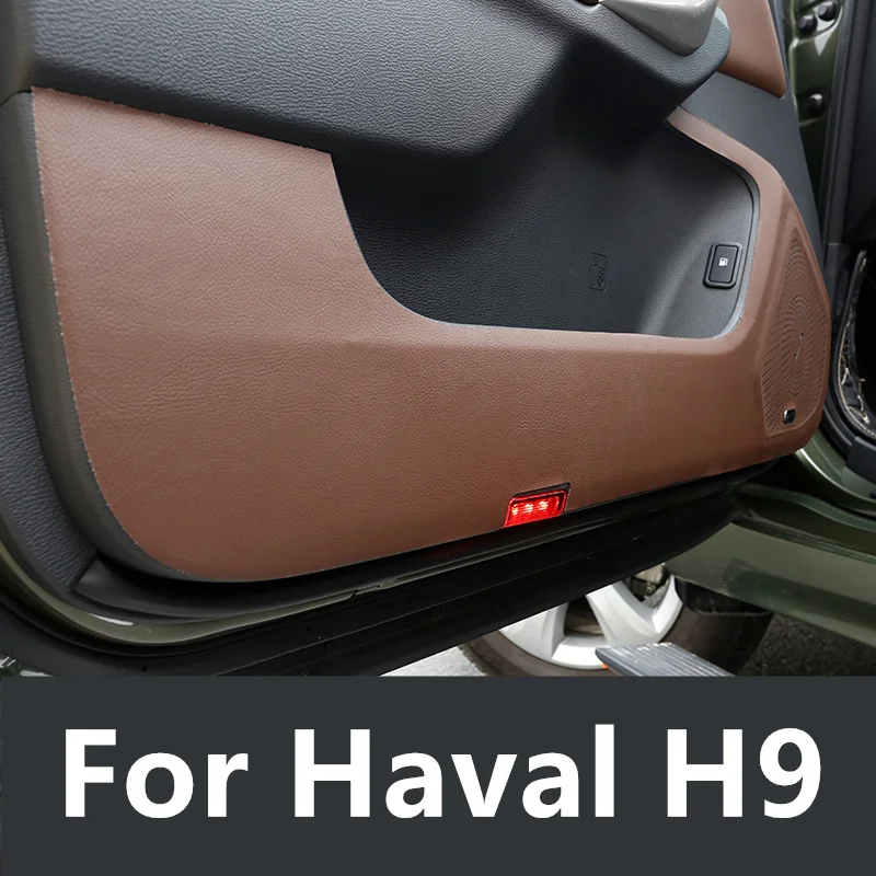 For HAVAL H9 2017-2022 door protective pad door anti-kick pad child protection sticker explosion modification New arrivals