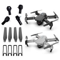 4pcs New RC Drone Propeller Blade Plastic Easy Install Motor Universal RC Quadcopter Parts Crash Guard Cover for E88 E88Pro