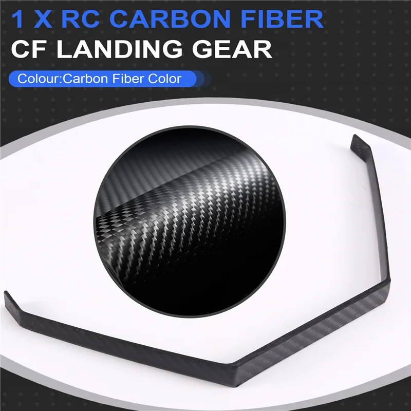 Train d'atterrissage en Fiber de carbone A45F, pour modèle d'avion électrique Extra 260 50E RC