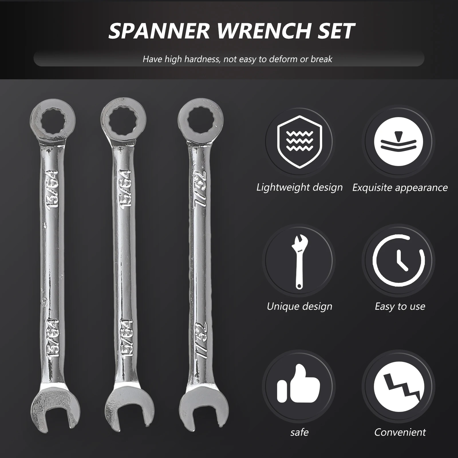 

10pcs Steel Wrench Set Metric Open End Car Repair Wrench Spanners Home Repair Stubby Car Maintenance Tools Ratcheting Kit