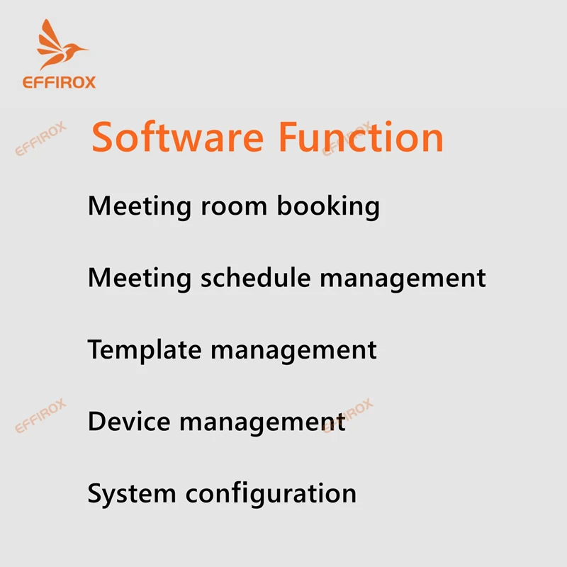 7,4 inch digitale kamersignage elektronische vergaderruimte teken e-inkt wifi display epaper kamer display eink vergaderruimte wifi