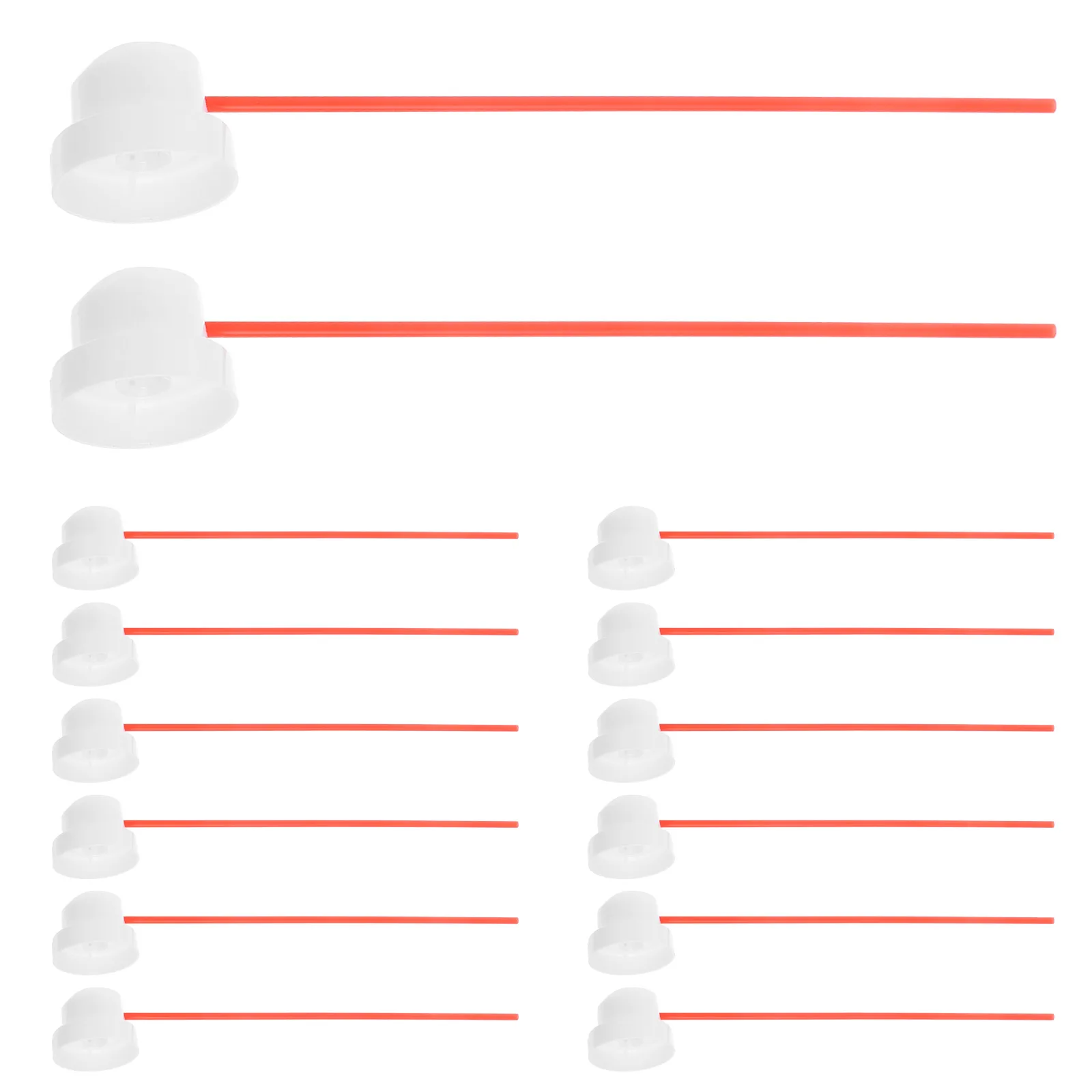 

30pcs Can Nozzles Plastic Cap For Spray Paint Canisters Universal Trigger Atomizing Nozzle For Painting Waterproofing Home