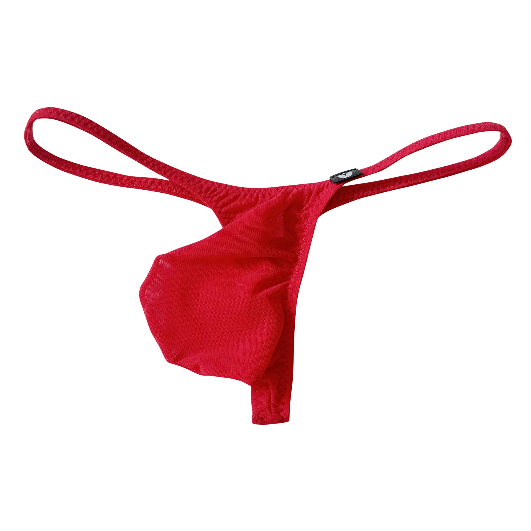 Men's Multicolor Sexy Elastic Mesh Transparent Thongs Sissy Gay Fashionable Joy Underwear Joy Sissy Gay Men's Hot Fashionable Jo