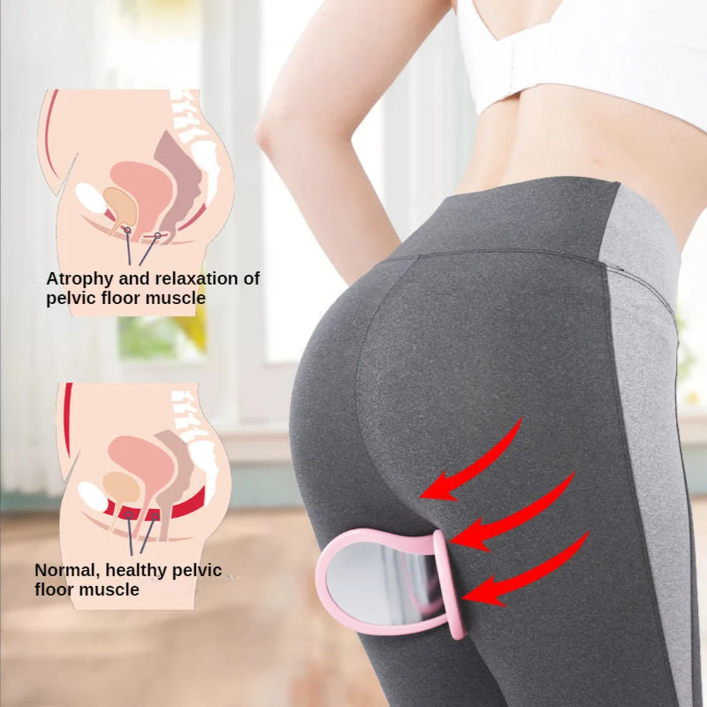 Buttocks Trainer Kegel Muscle Trainer Hip Trainer Pelvic Floor Exerciser Fitness Gym Equipment Exercise Workout Home Bodybuildin