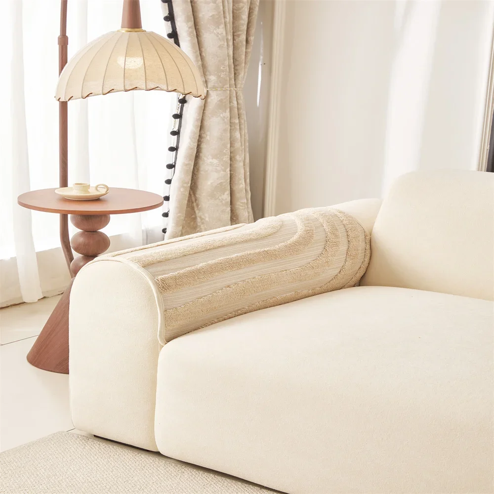 Sofa Cushion New Style Imitation Cotton and Linen All-season Anti-slip Cross-border Sofa Cover Full-cover Sofa Scarf
